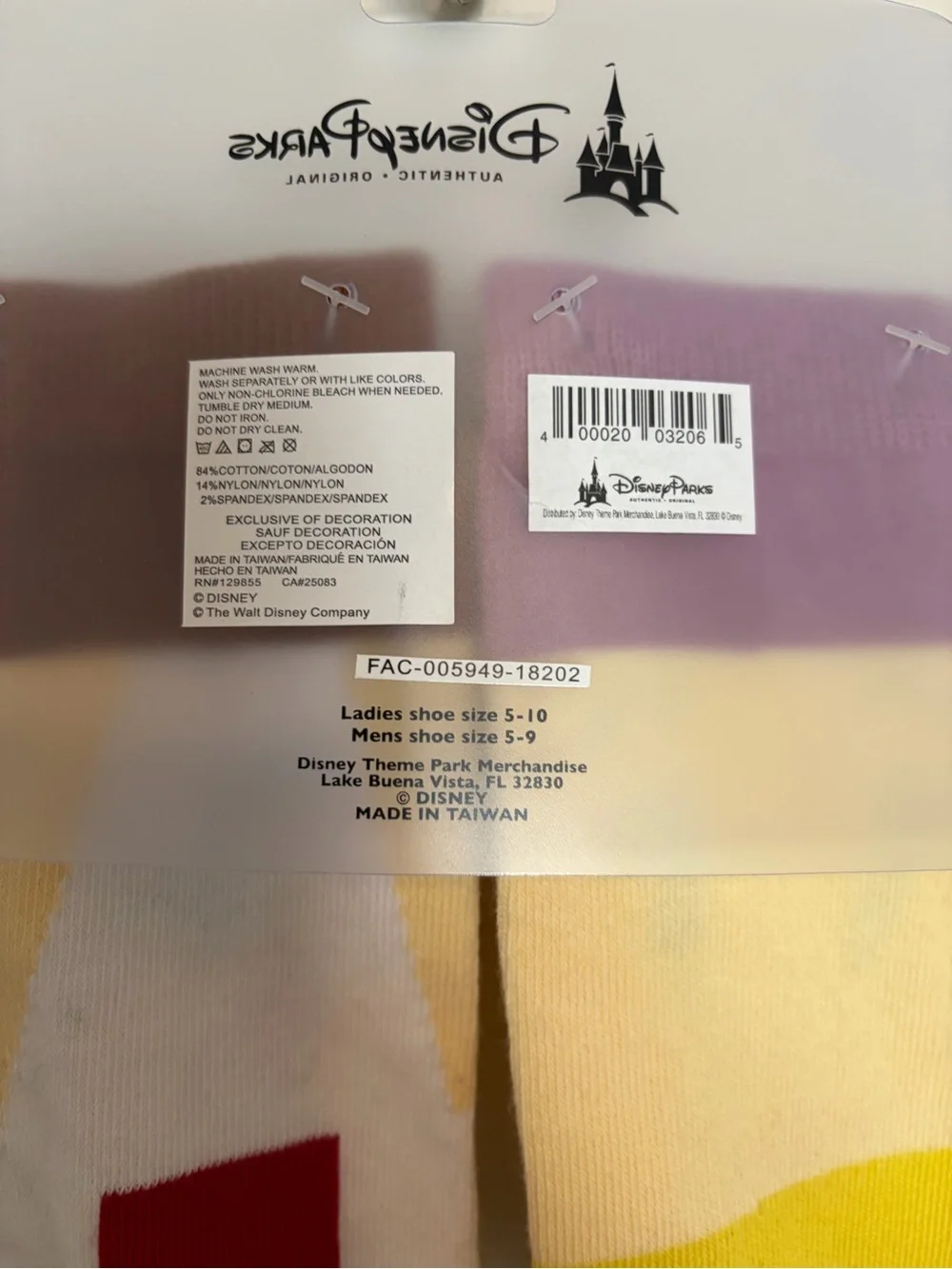 NWT Disney Grumpy and Dopey Socks